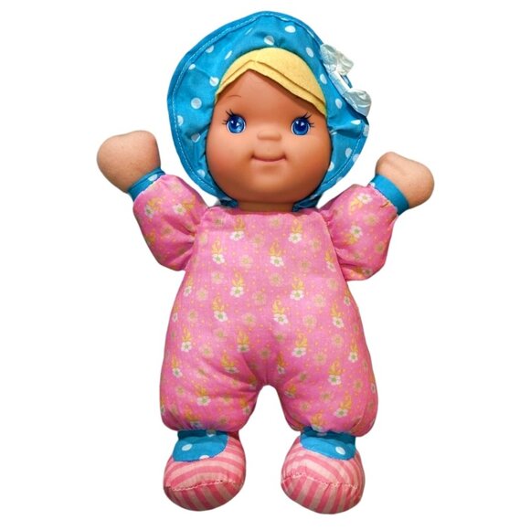 Goldberger Babys First Doll Color Me Pretty Plush Soft Toy Sound Does NOT WORK - Picture 1 of 5